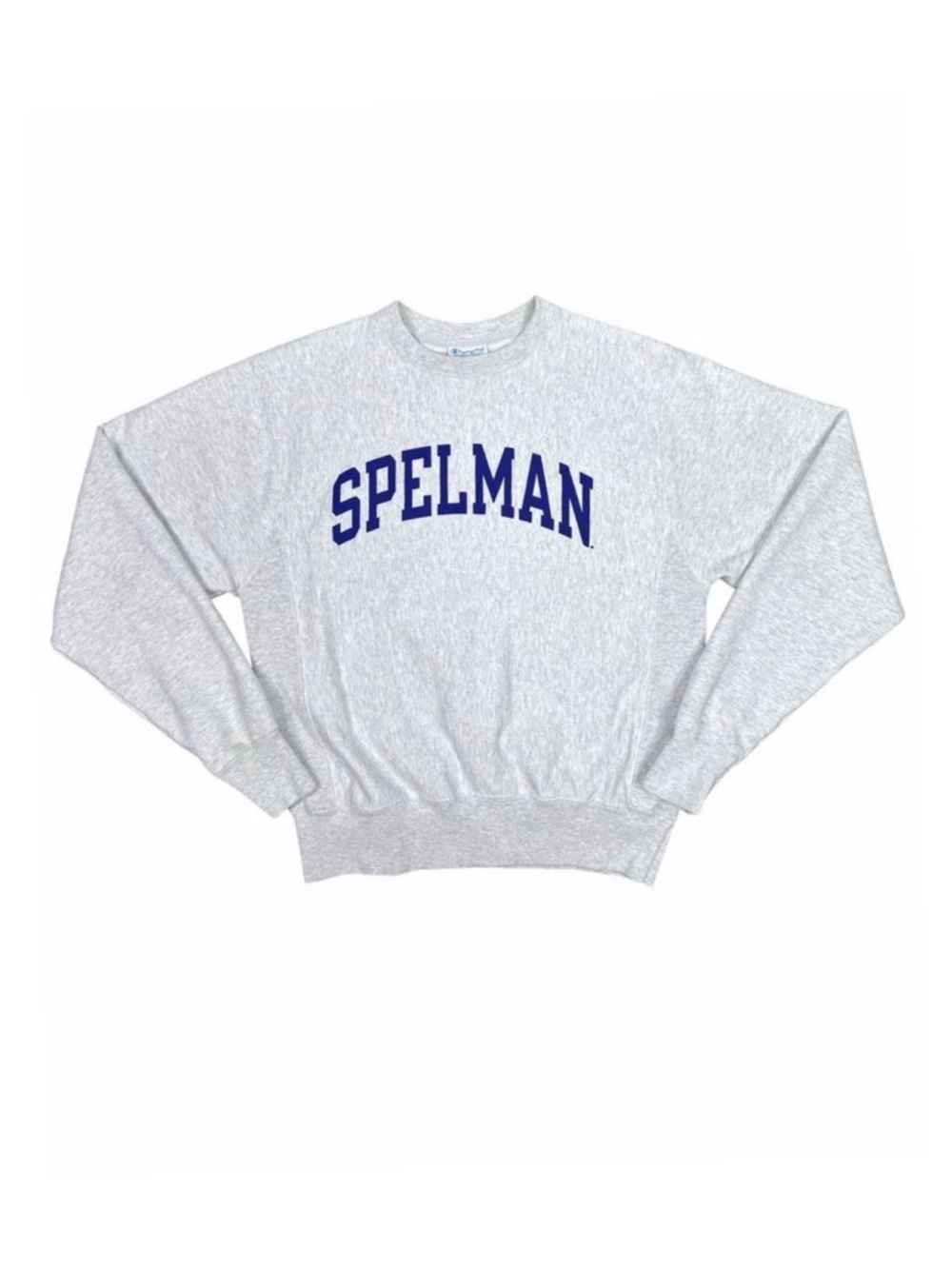 Vintage Champion Reverse Weave Spelman College Crew Neck Sweatshirt - Size Small